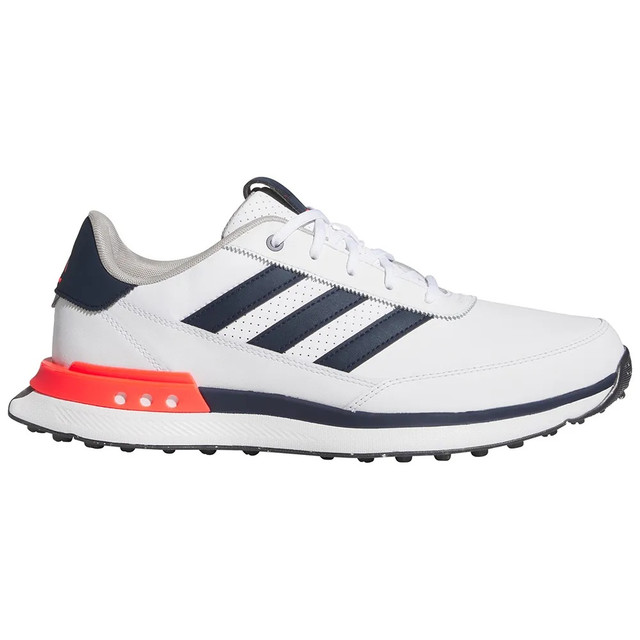 Adidas Men's S2G SL 24 Golf Shoes - Off White/Green - Maple Hill Golf